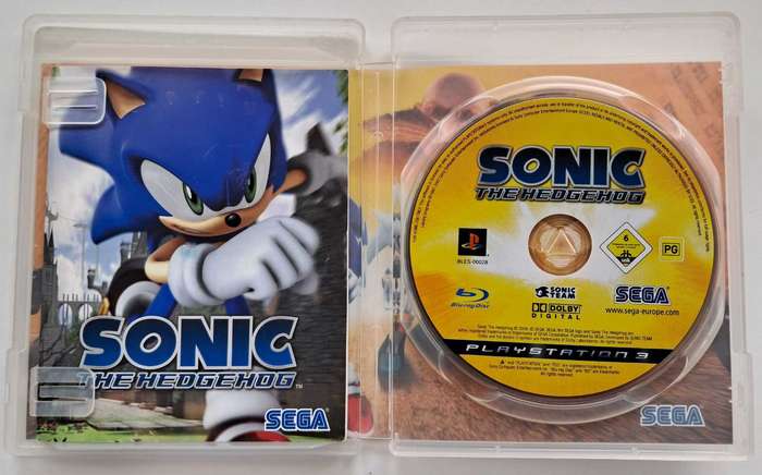 Sonic the Hedgehog for PS3 Complete Game + Manual