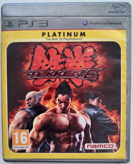 Tekken 6 [Platinum] for PS3 Complete Game + Manual (Tested) - Good Condition