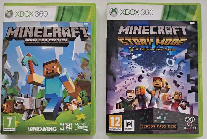 Minecraft bundle for Xbox 360 - Good Condition!