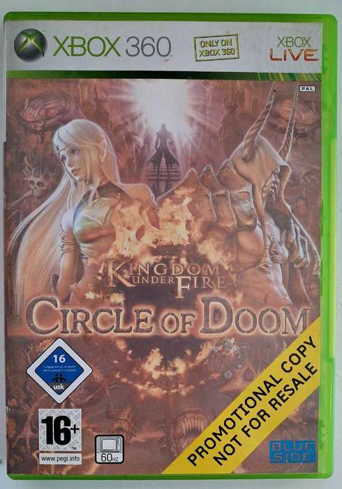 Kingdom Under Fire: Circle of Doom for Xbox360 Game + Manual
