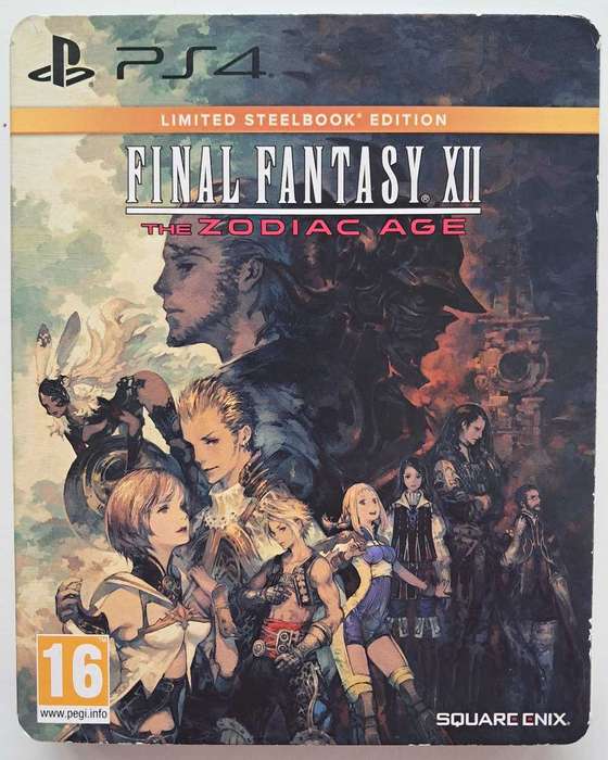 Final Fantasy XII: The Zodiac Age Limited Steelbook Edition for PS4
