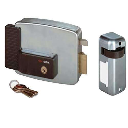 Cisa Electronic Rim lock RH In Open