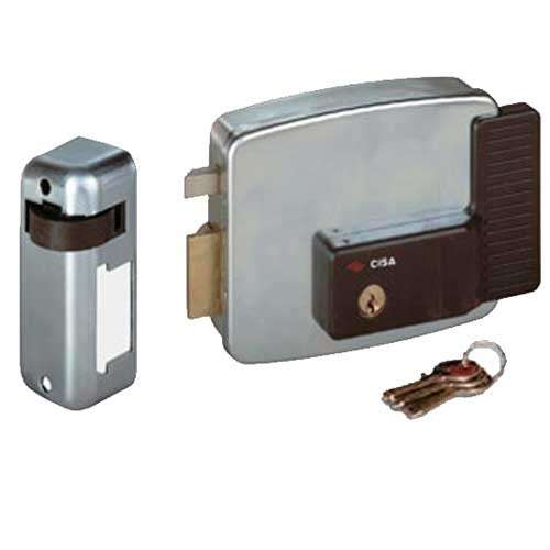 Cisa Electronic Rim lock LH In Open