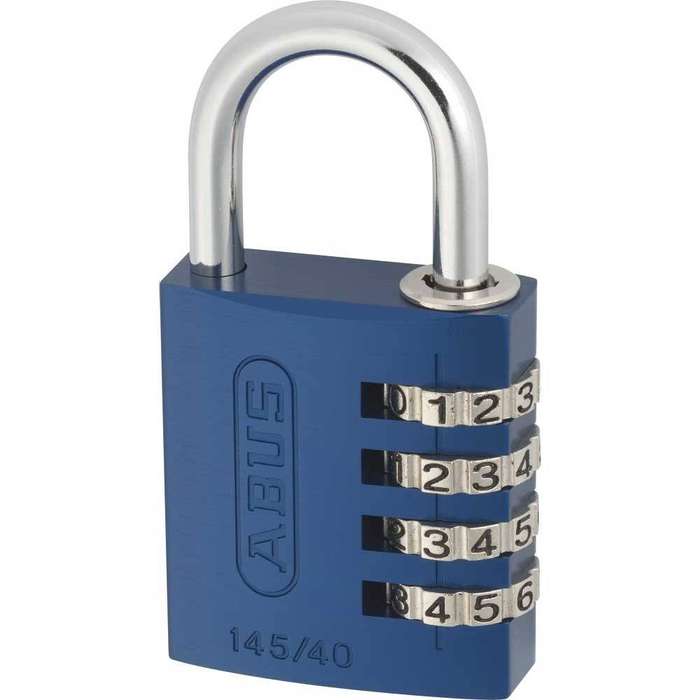 Abus 145 Padlock Blue 40mm