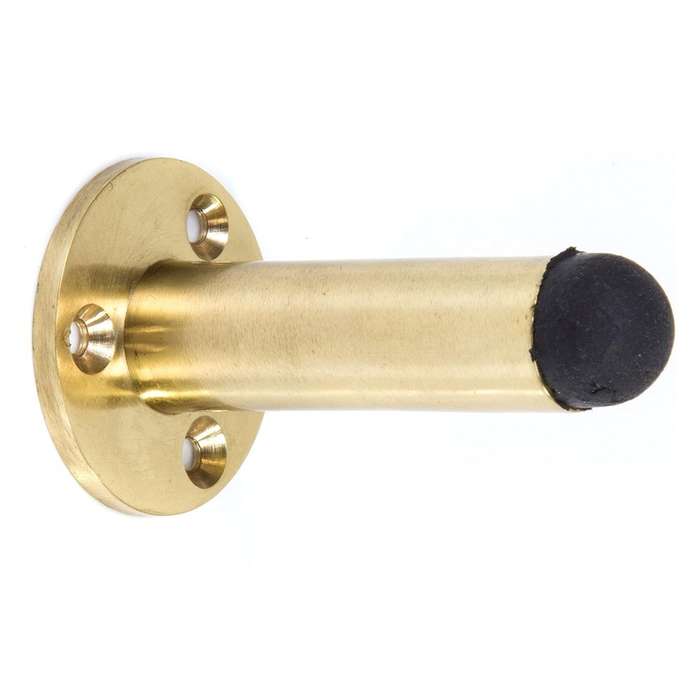 Fortis Wall Mount Door Stop PB