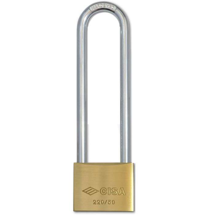 Cisa Padlock Extra Long Shackle 50mm
