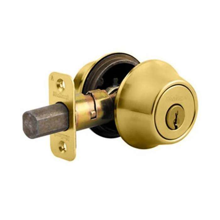 Kwikset Deadbolt 665 Double Cylinder PB
