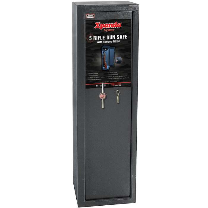 Xpanda 5 Gun Rifle Safe SABS Approved