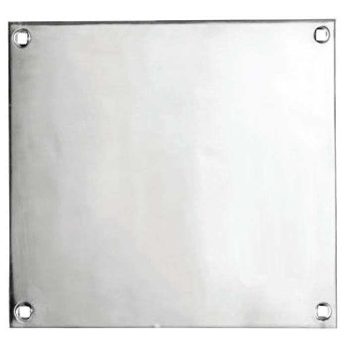 Union Push Plate 152mm Blank SS