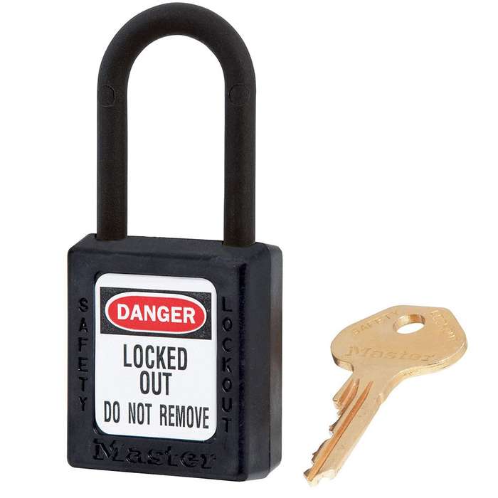 Master Lock Safety Padlock 406 Black KD