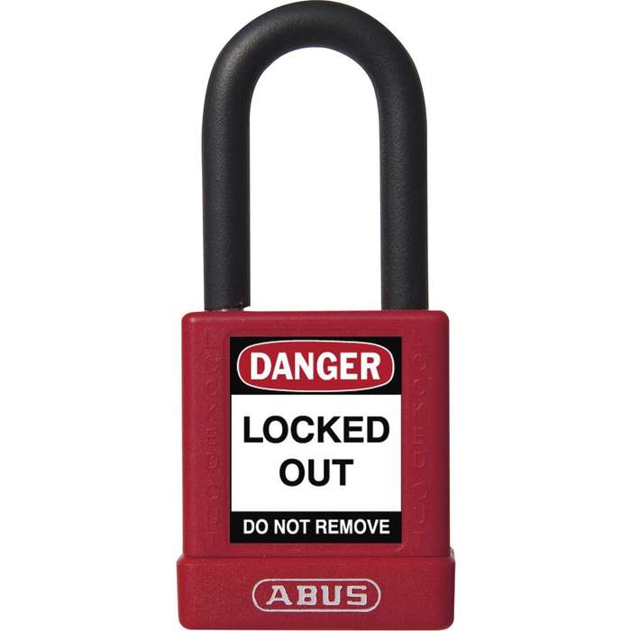 Abus Safety Padlock 74/40 Red