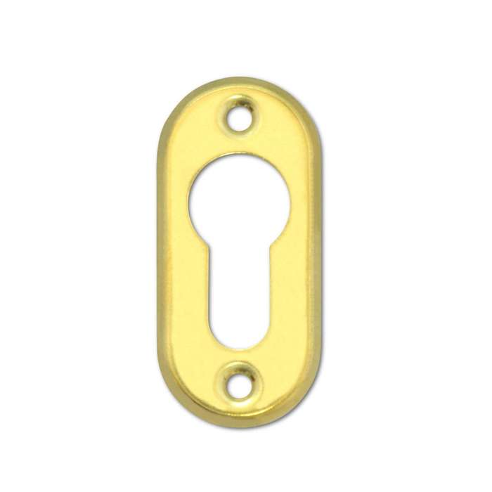 Cisa Cylinder Escutcheon 06012 Brass