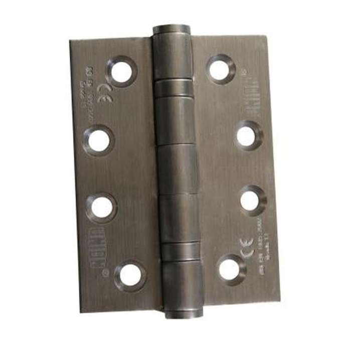 Union 102 x 76 Butt Hinge Pair SS