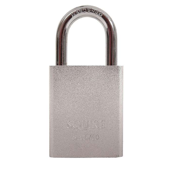 Squire 40mm Aluminium Padlock Silver KD