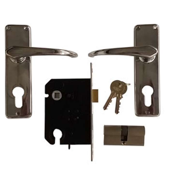 Union Gower Lockset Euro With Cyl CH