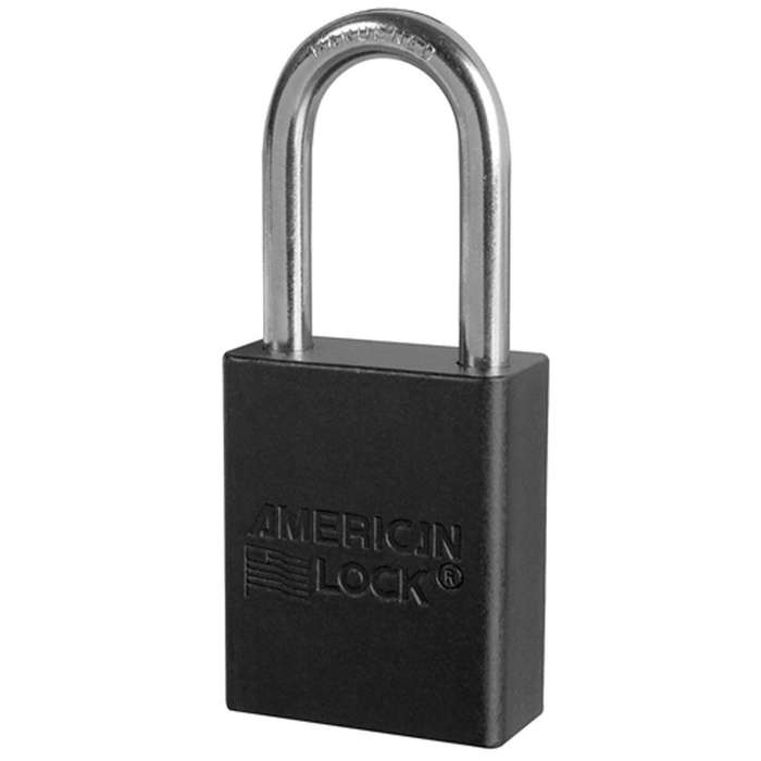 American Lock 1106 Aluminium Padlock Black