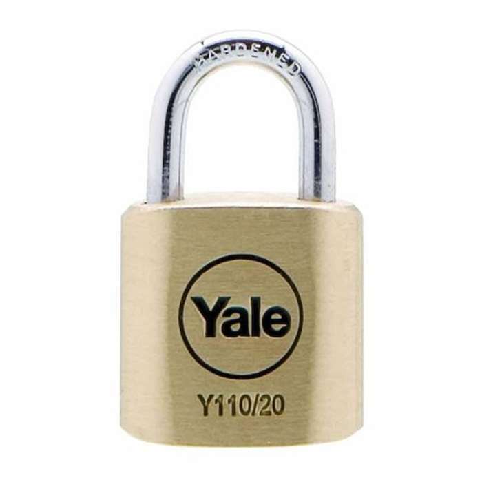 Yale Brass Padlock 20mm