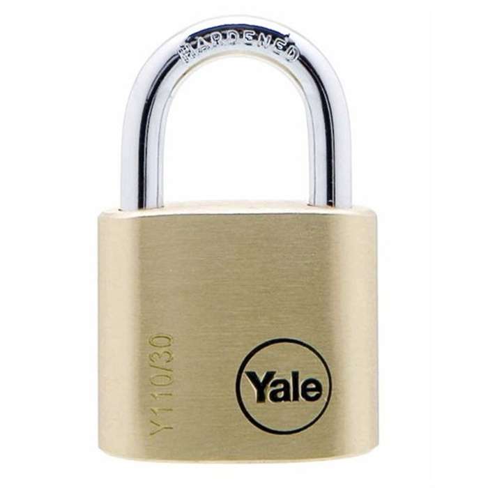 Yale Brass Padlock 30mm