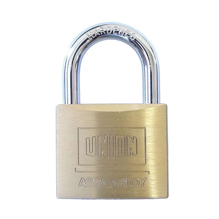 Union Brass Padlock 50mm KA