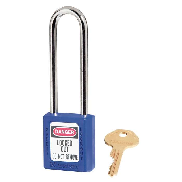 Master Lock 410 Lockout Padlock Blue LS