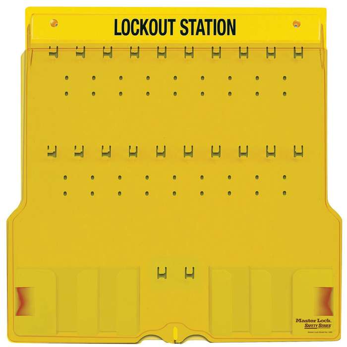 Master Lock Lockout Station 1484 Unfilled