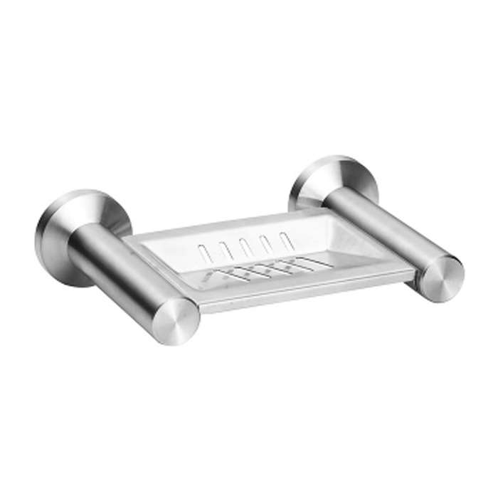 Fortis Stainless Steel Soap Dish Satin