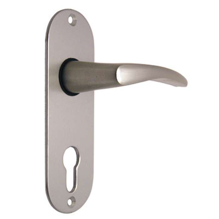 Union Waterbok Door Furniture Oval Plate Euro AS