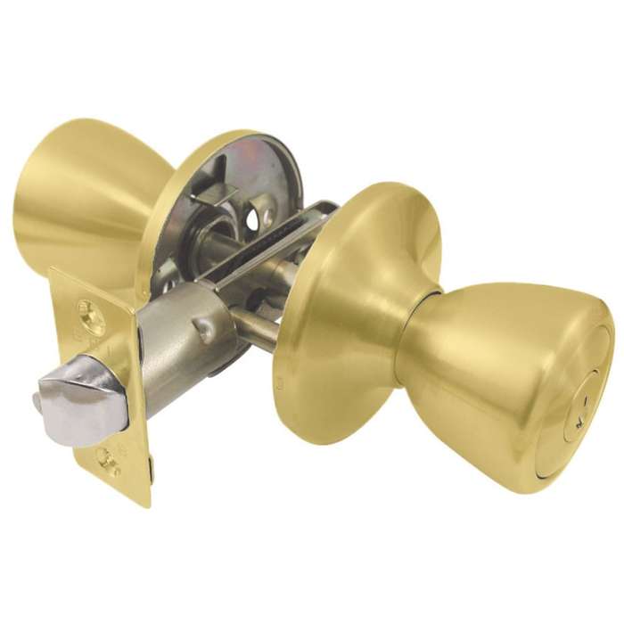 BBL Entrance Knoblock Tulip Brass