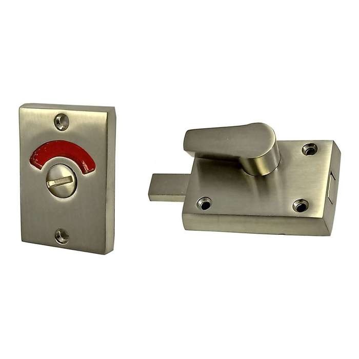 Union Bathroom Indicator Bolt Satin