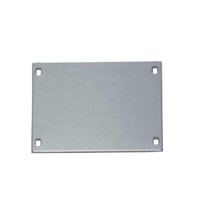 Union Push Plate 304mm Blank AS