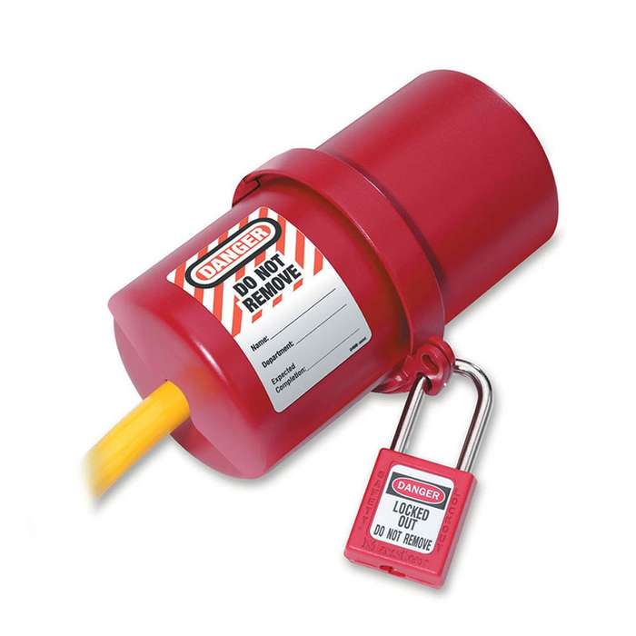 Master Lock Electrical Plug Lockout Large
