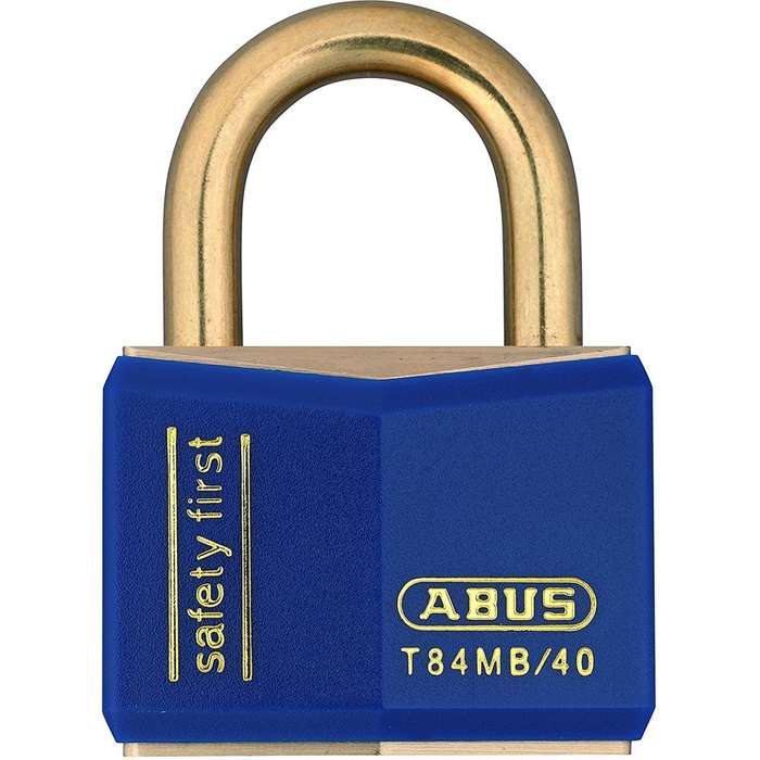 Abus T84 Inox Padlock 40mm Blue
