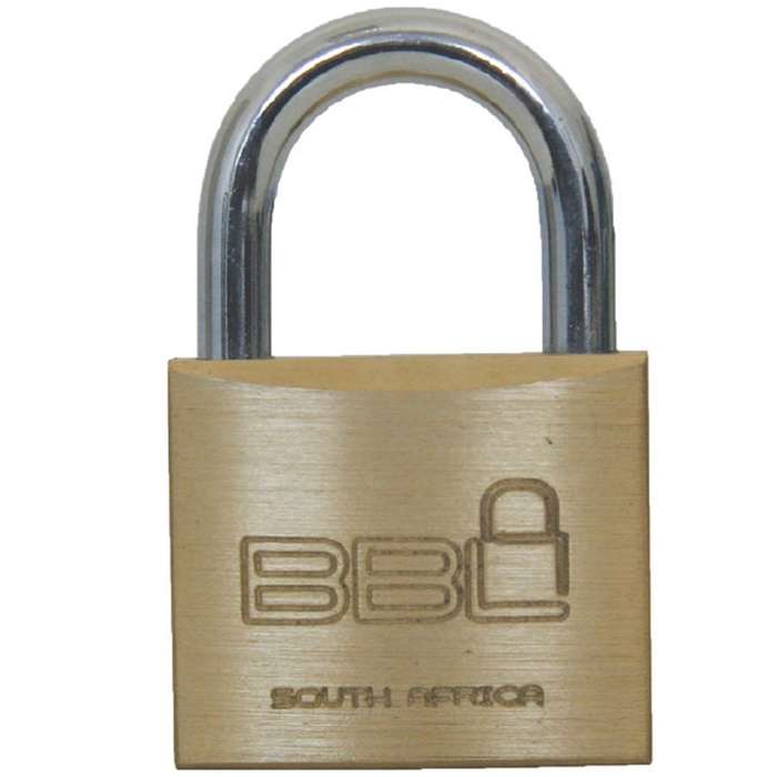 BBL Brass Padlock 60mm KA