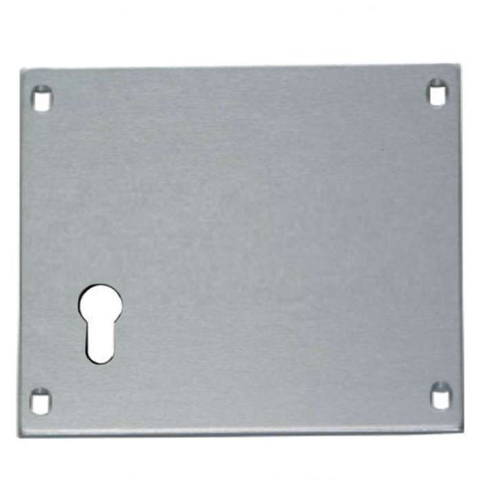 Union Push Plate 178mm Euro RH AS