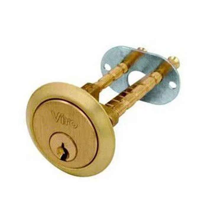 Viro Nightlatch Cylinder - Satin Brass