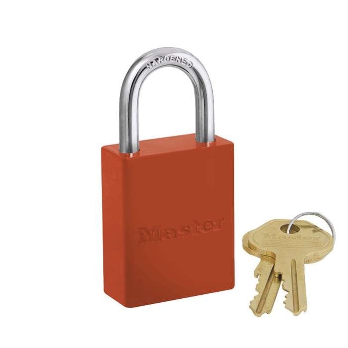 Master Lock Safety Padlock Aluminium Orange KD