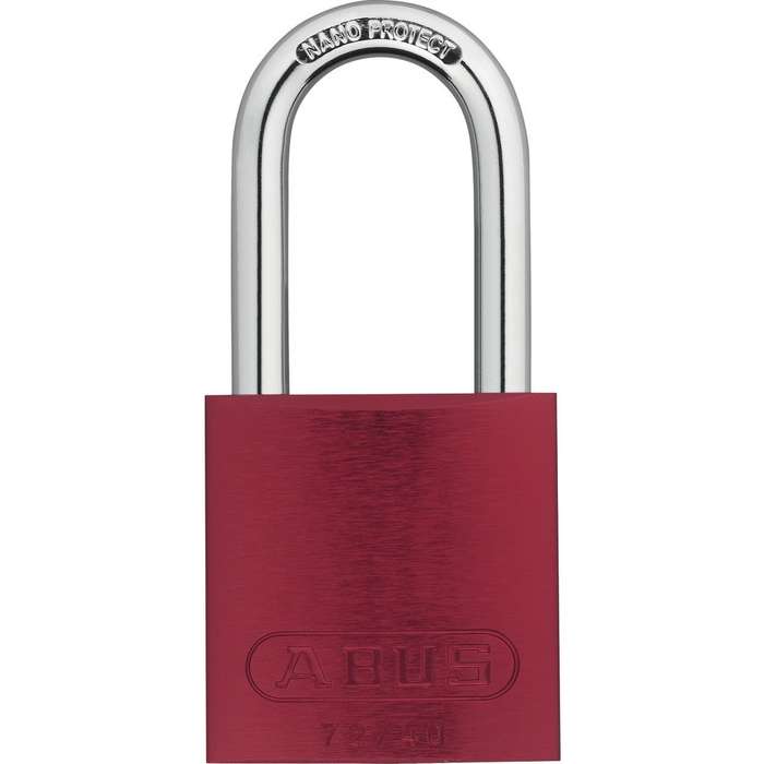 Abus 72/40HB40 Aluminium Padlock Red KA