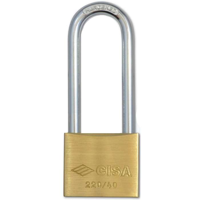 Cisa Padlock Extra Long Shackle 40mm