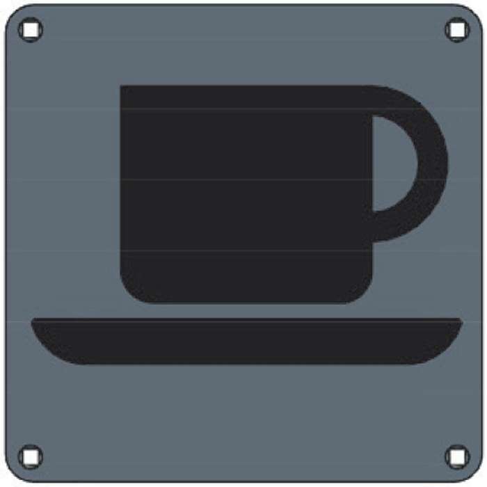 Union Engraved Plate Tea Kitchen