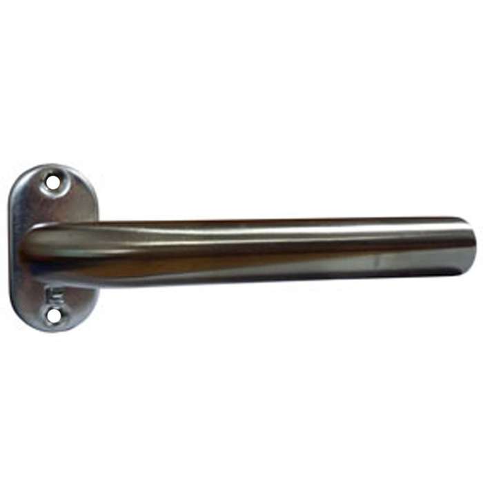 DPS lever Handle on Narrow Rose FT01 Latch SS