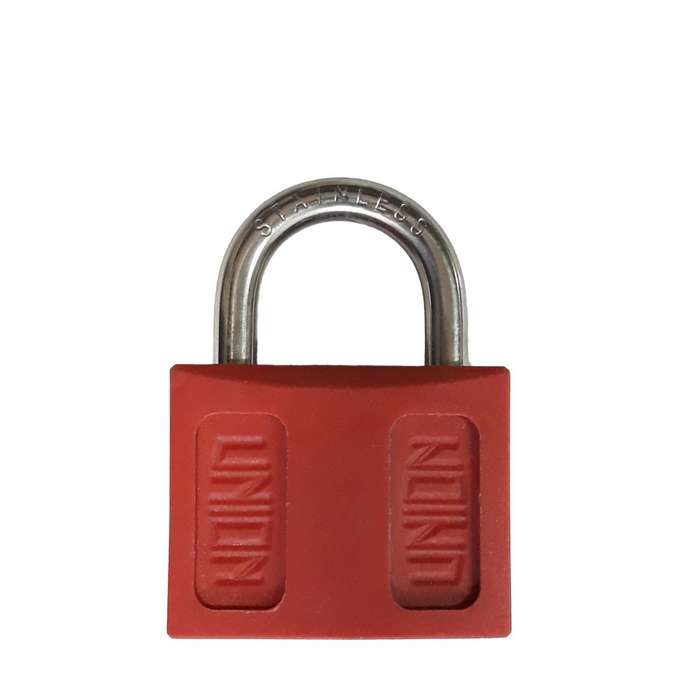 Union Modlok Nylon Padlock 45mm KA Red