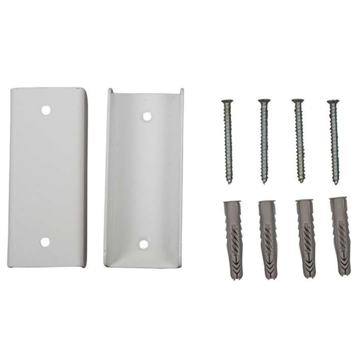 Xpanda Saftidor S36 U-Bracket Twinpack White