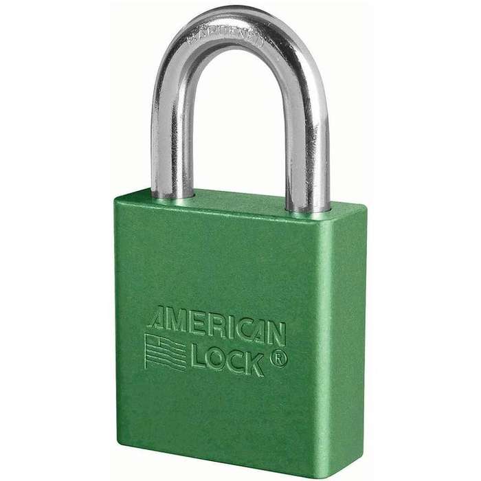 American Lock 1205 Aluminium Padlock Green