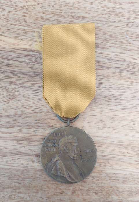 - 1897 German Kaiser Wilhelm Centennial Medal -