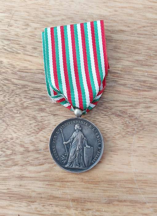 - Italy Kingdom Medal for the Italian Independence Wars and Unification -