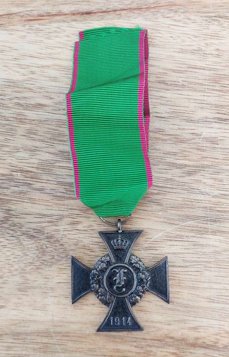 - Germany WW1 Anhalt Friedrichs Cross Military Merit 1914 -