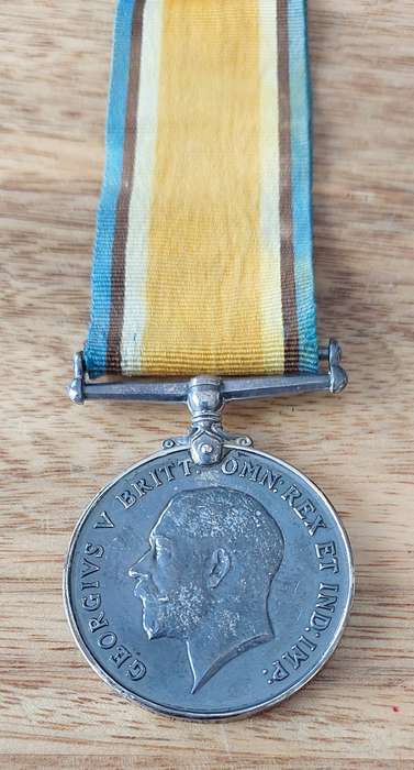 - British War Medal 1914-20 to BURG. J.F. van Aarde. WOLMSTD. KDO. -