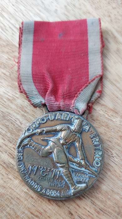 - Italy Kingdom medal for the Eritrean Army Corps (Bronze) -