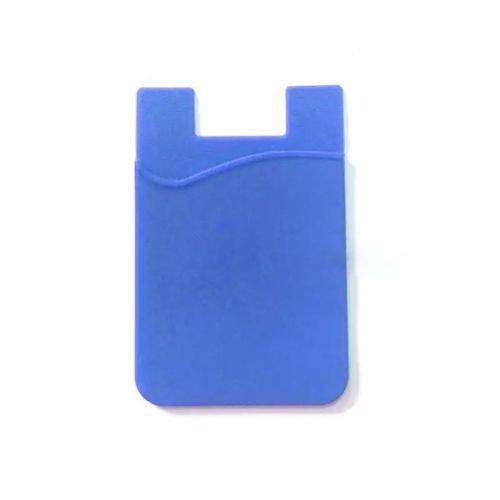 Ultra-slim Self Adhesive Mobile Card Holder For Cellphones - Blue