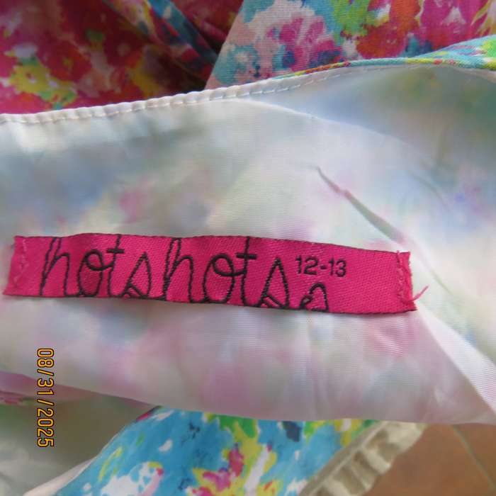 HOTSHOTS colourful floral sleeveless dress for 12 to 13 year old girl.